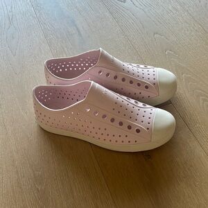 Pink Slip-On Perforated Natives
